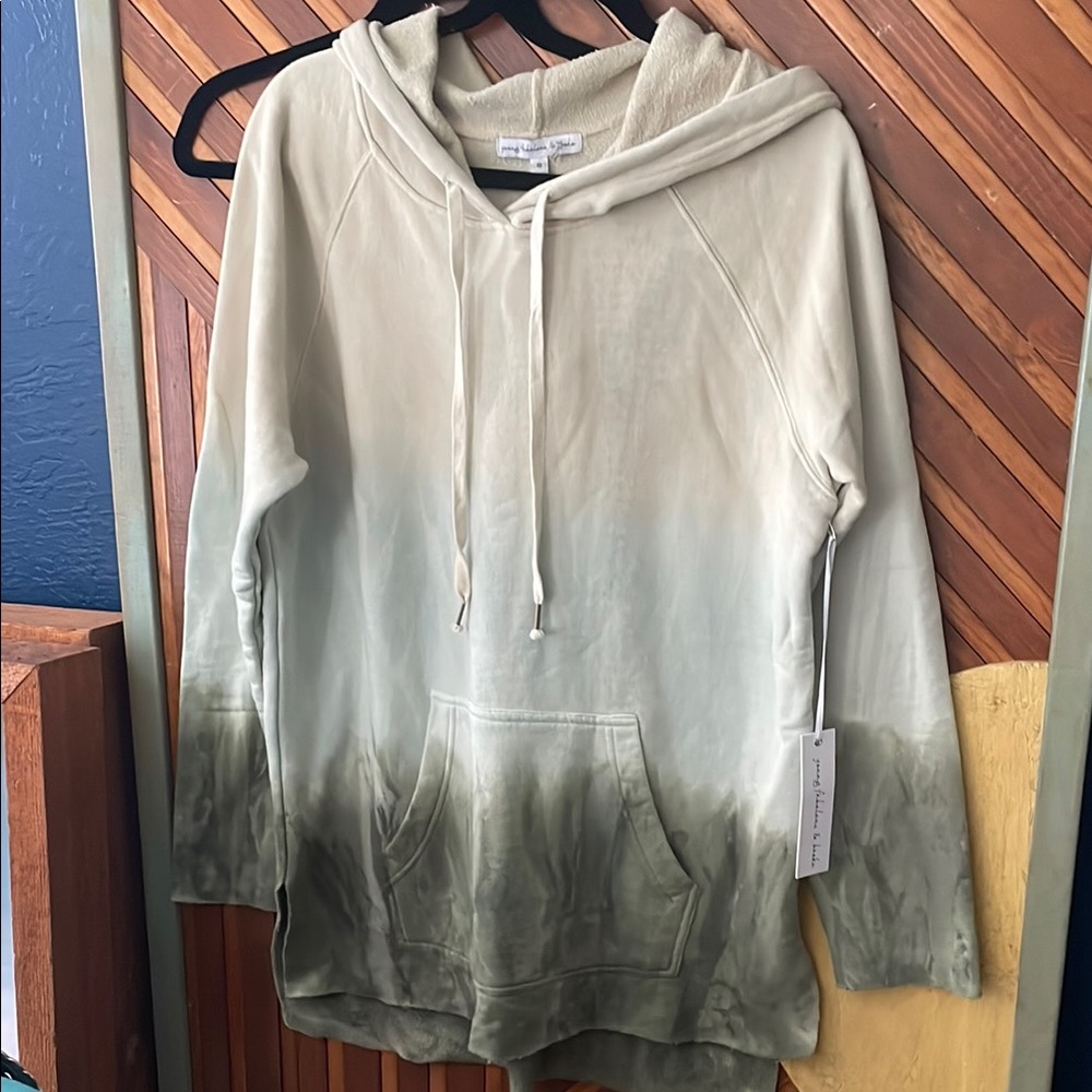 Young Fabulous & Broke Green Ombre Sweater